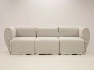 CREARTE COLLECTIONS Модульный диван со съемным чехлом из 3-х местной ткани Tulipa contemporain 96