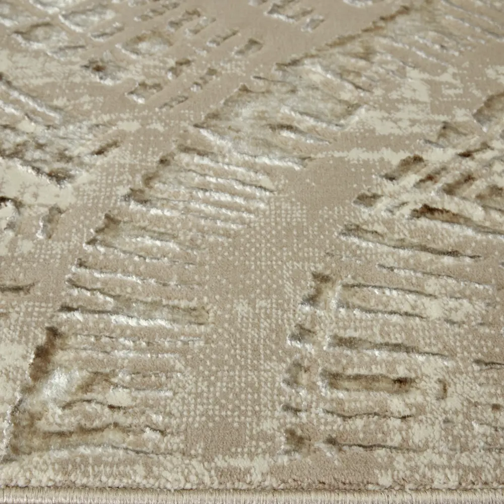 Ковер полиэстер Велори 18 I 80х200 см цвет бежевый CTIM STLM-2169174 - Вид №4