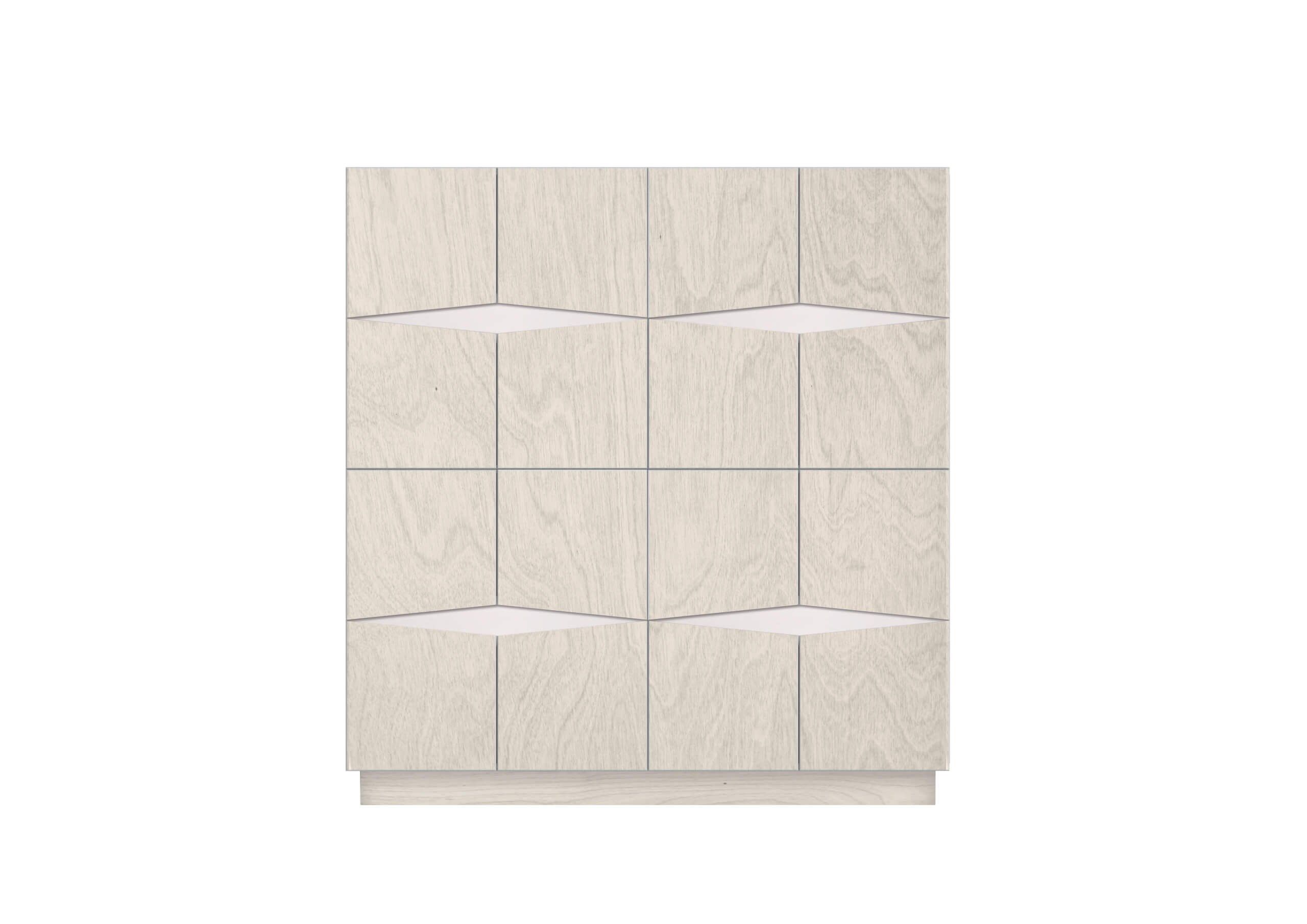 Березовый шкаф с распашными дверцами Radis LOXI ARCH-00112615 - Вид №1