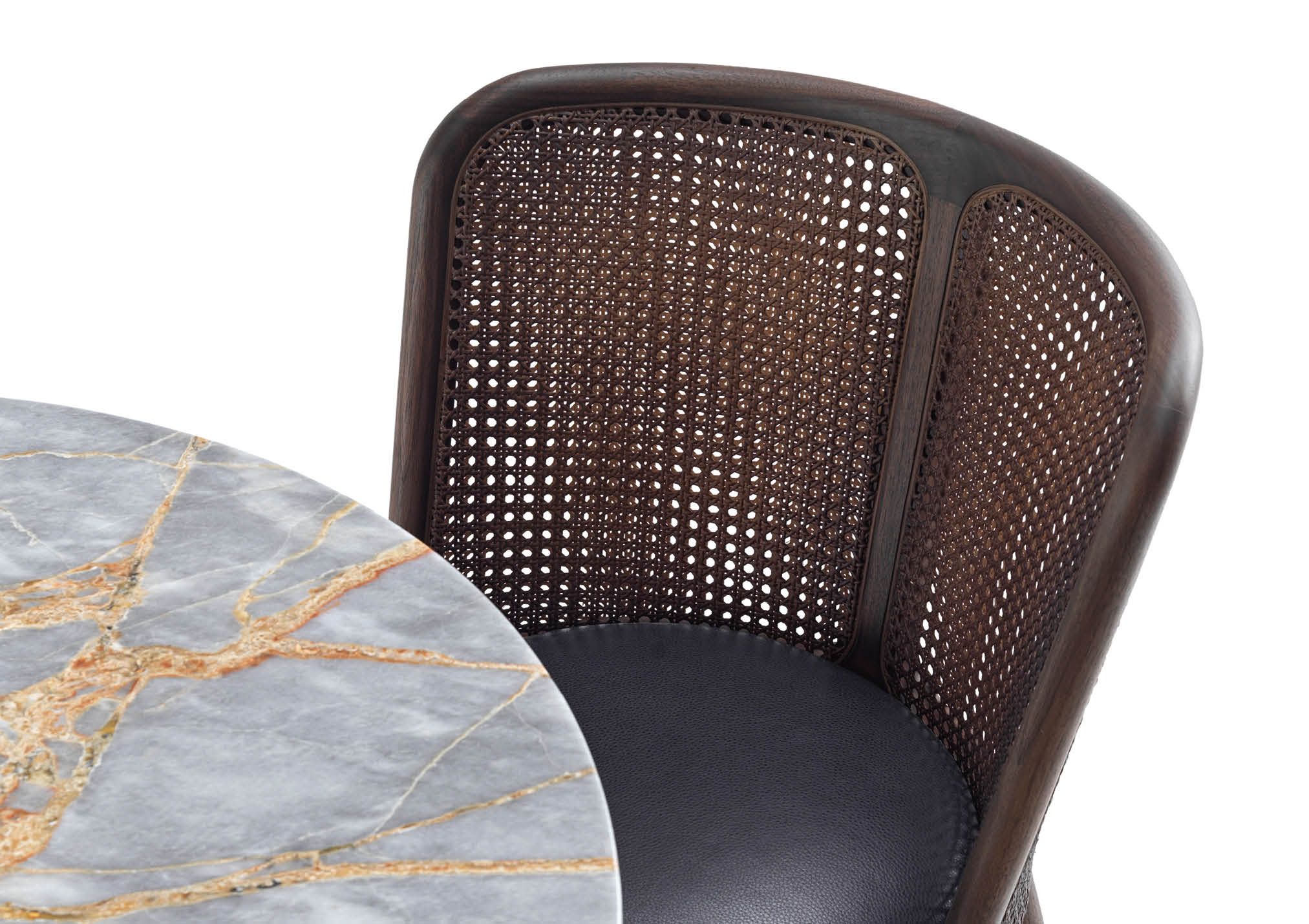 Венский соломенный стул с мягким сиденьем BertO CHERIE ARCH-00068801 - Вид №12