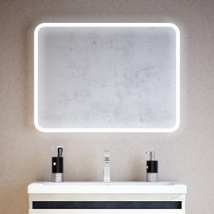 91190811 Зеркало для ванной 91,5 LED SD-00000918 с подсветкой 91.5х68.5см Альбано STLM-0513738 COROZO