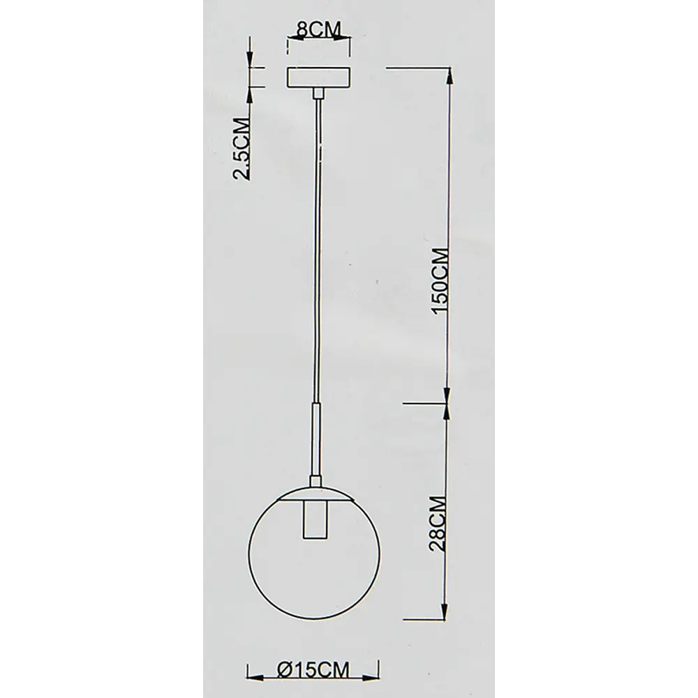 Светильник подвесной Volare 1 лампа 2 м² цвет хром Arte Lamp STLM-2211484 - Вид №9
