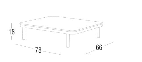 Журнальный столик из HPL Roberti Queen ARCH-00116946 - Вид №7