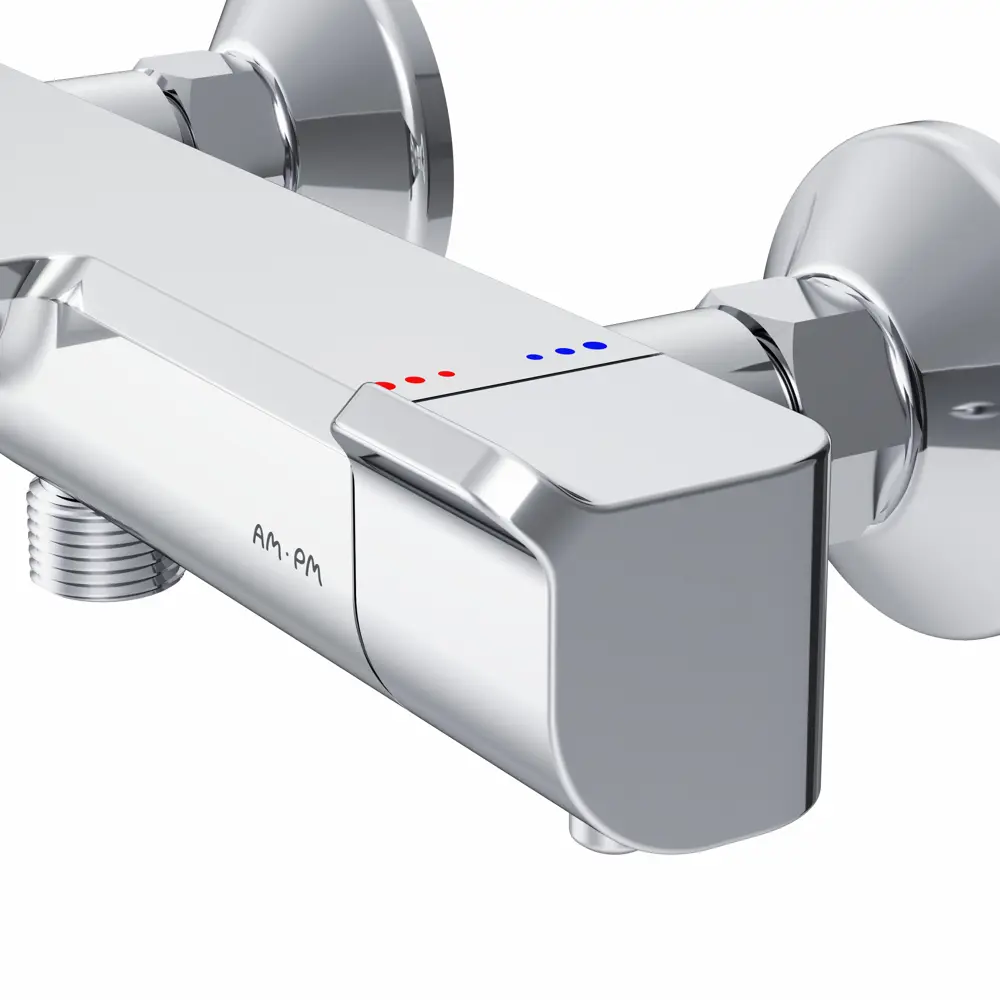 Термостатический смеситель AM.PM Flash для ванны с хромированным покрытием 87812813 STLM-0988150 - Вид №5