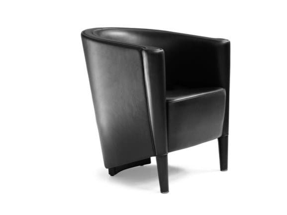 Кожаное кресло с подлокотниками MOROSO ARCH-00052051 - Вид №1