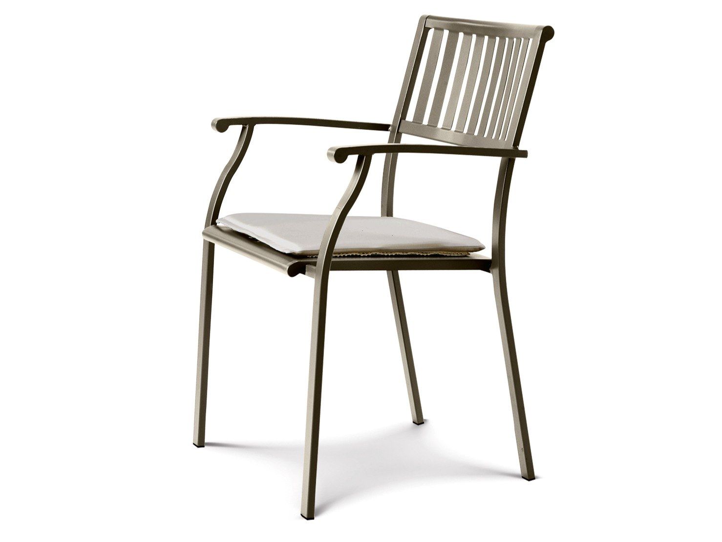 Стальной штабелируемый садовый стул Ethimo эликсир ARCH-00017683 - Вид №6