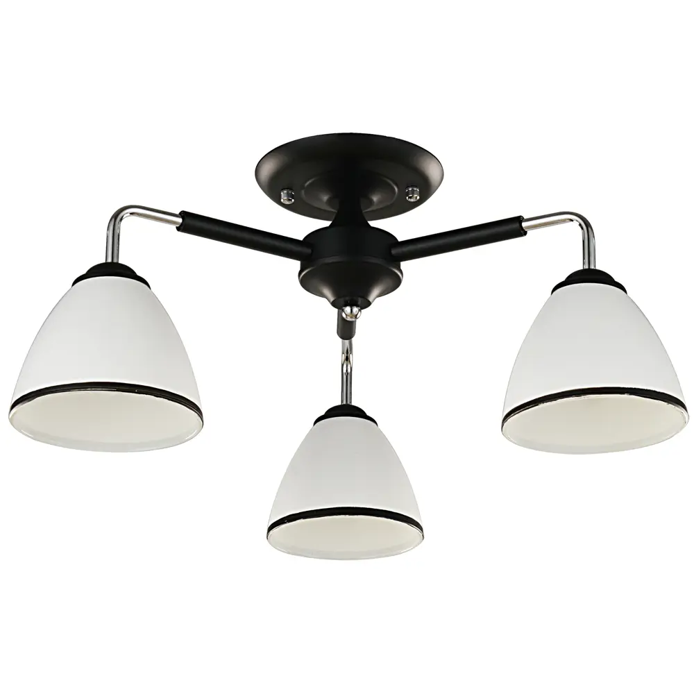 Плафон для люстры KREAFORTA Zeya E27 цвет белый STLM-2157005 - Вид №6