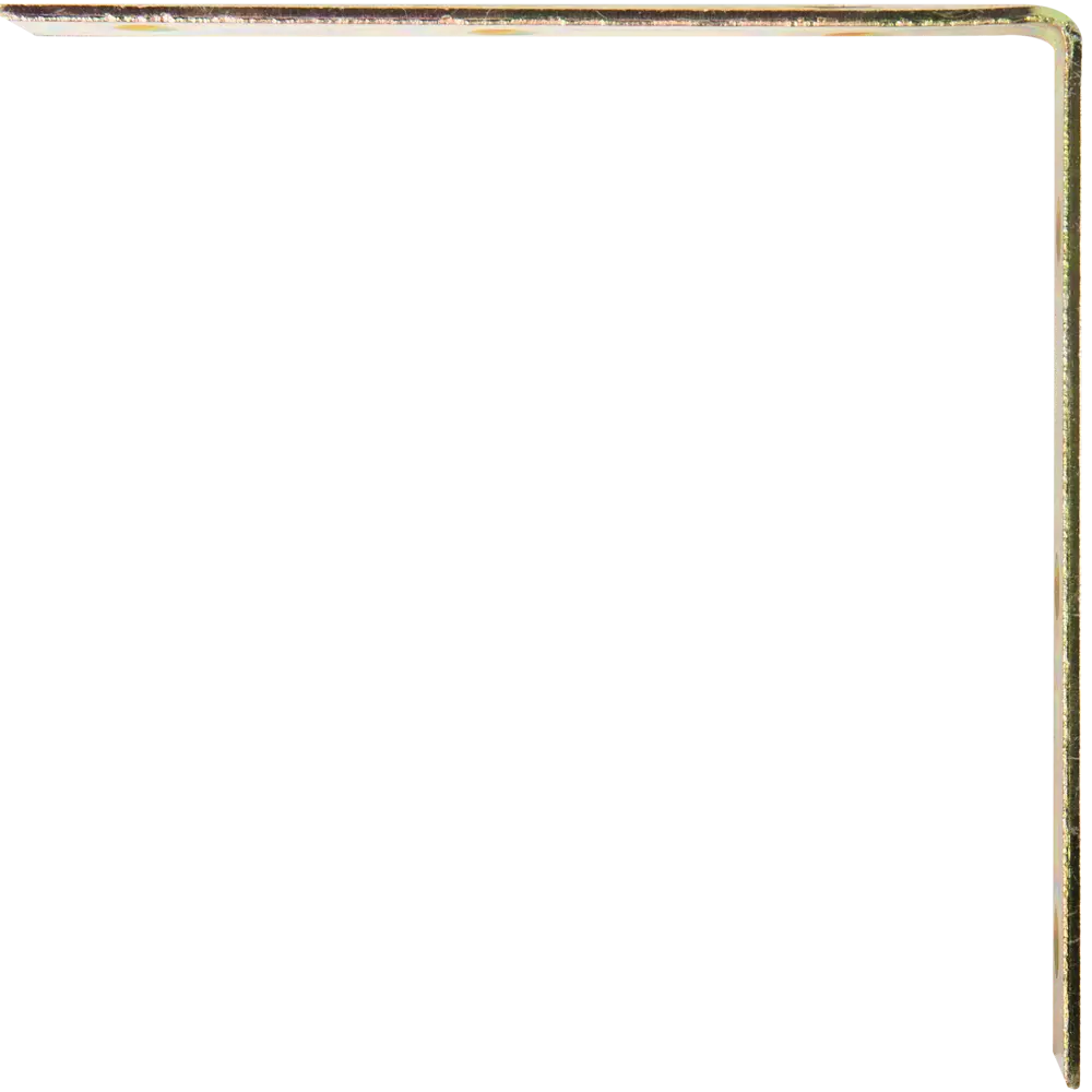 Уголок мебельный KSZ 125x125x22x2 желтый цинк GAH ALBERTS STLM-2189316 - Вид №2