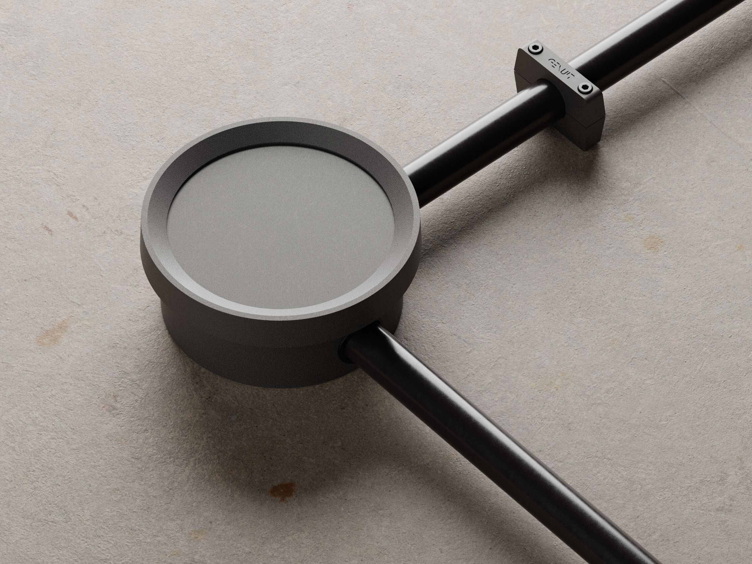 Анодированная алюминиевая распределительная коробка Genuit Graphite ARCH-00050562