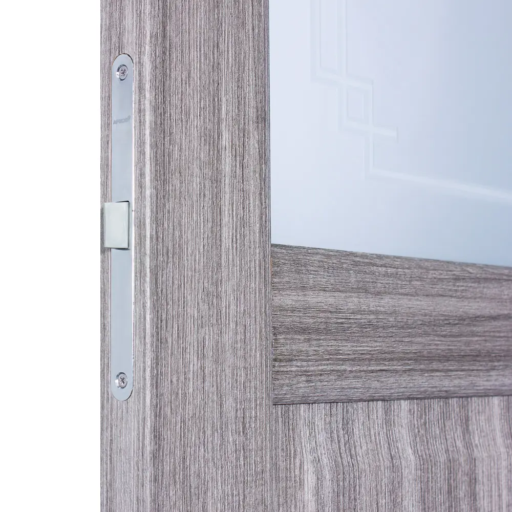 Дверь межкомнатная остеклённая Artens Мария 80x200 см цвет серый дуб STLM-2092981 - Вид №2
