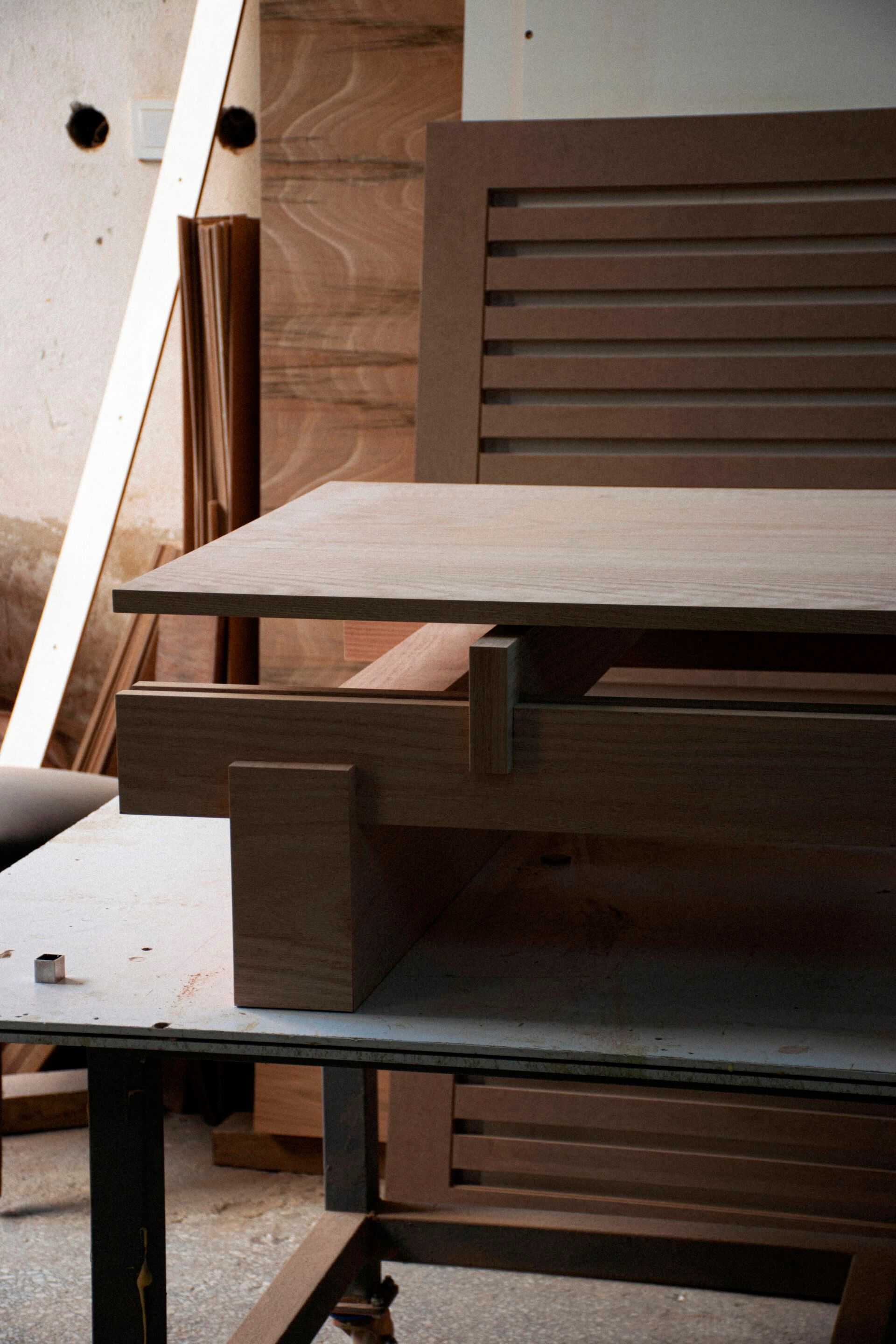 Низкий журнальный столик из дуба со стеклянной столешницей YET. Design Studio Off_Grid ARCH-00043247 - Вид №6