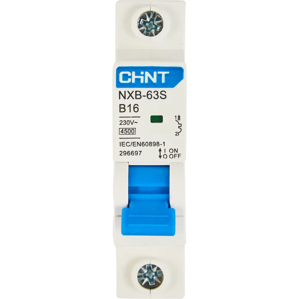 Автоматический выключатель CHINT NXB-63S 1P B16 А 4.5 кА STLM-2204893 - Вид №2