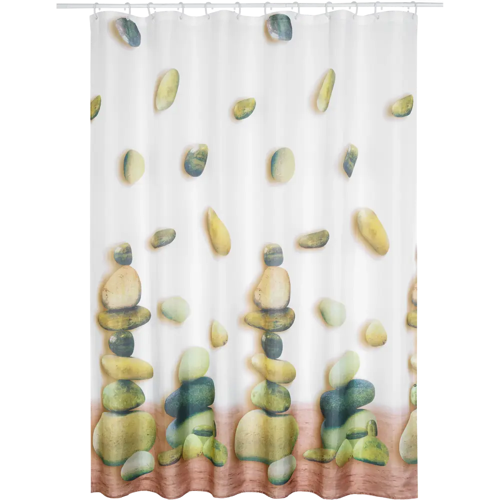 Штора для ванной комнаты «Torre» 180x180 см цвет белый SWENSA SWC-90-54 STLM-2074497 - Вид №1