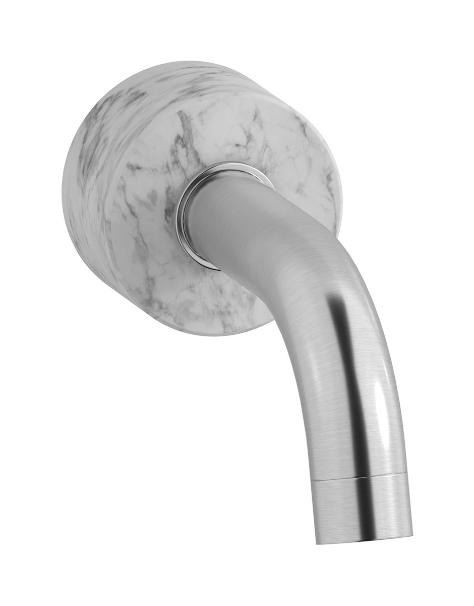 Настенный излив WE ARE IB mr320ss_1 Brushed Nickel Marmo