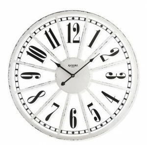 Часы настенные деревянные 60 см белые с черным Aviere AVIERE ДИЗАЙНЕРСКИЕ 00-3872831 Белый;черный