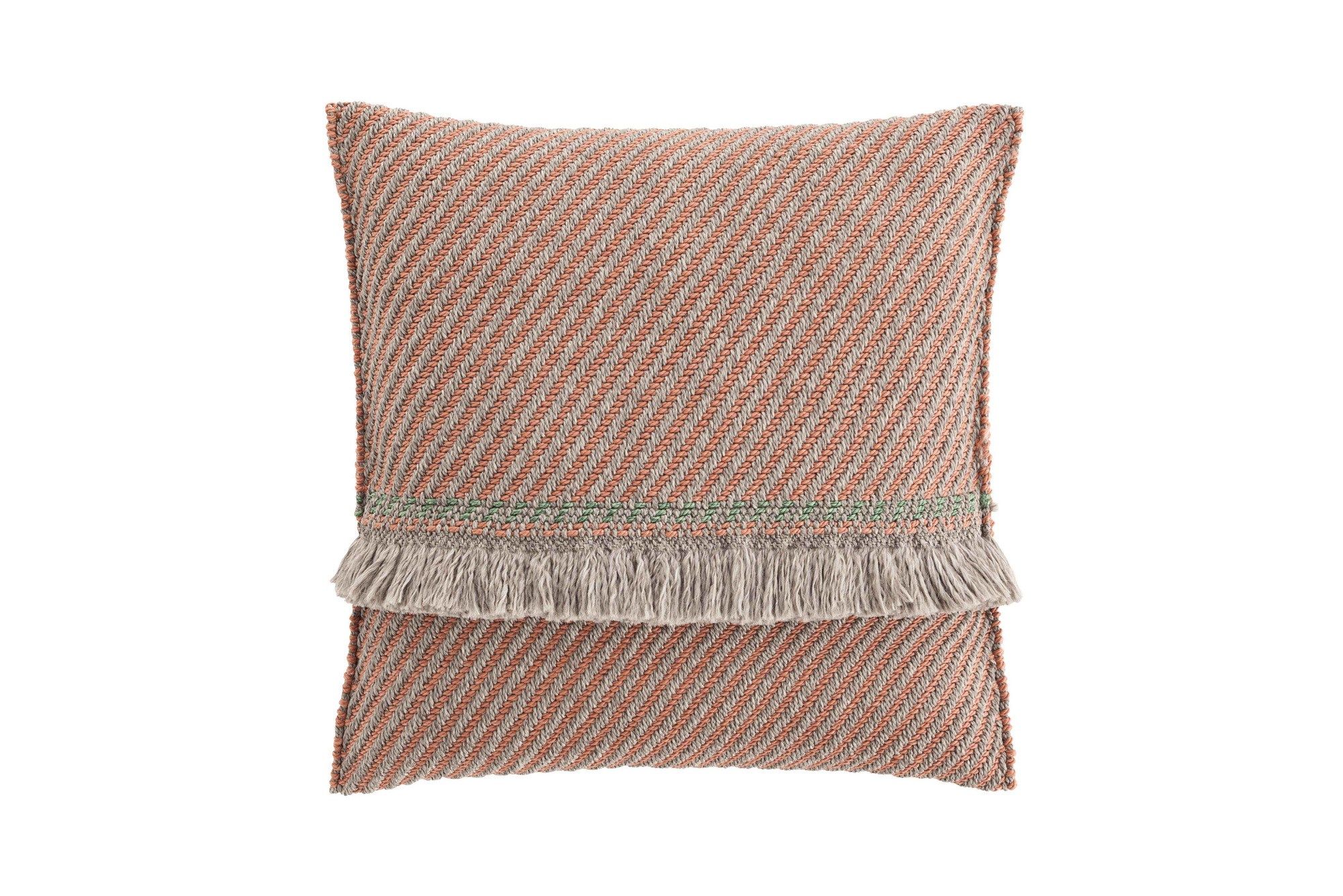 Наружная полипропиленовая квадратная полосатая подушка GAN Garden Layers ARCH-00140394 - Вид №1