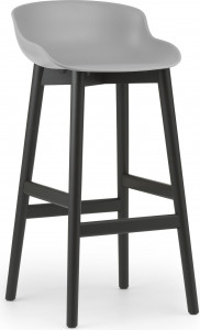604402 Барный стул 75 см Дуб Черный / Серый Normann Copenhagen Hyg