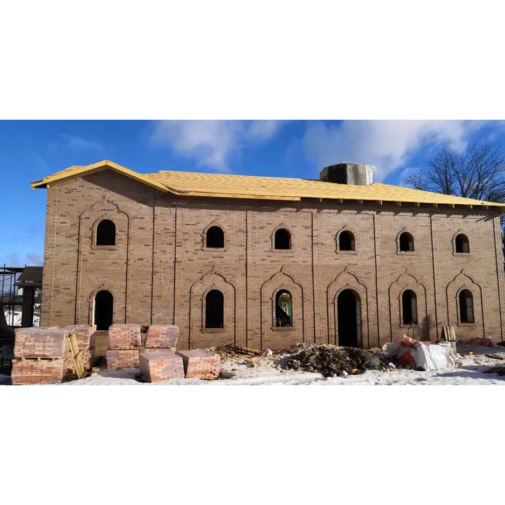 Кирпич BRAER лицевой керамический пустотелый Мускат терра 250x120x65 мм STLM-2127768 - Вид №7