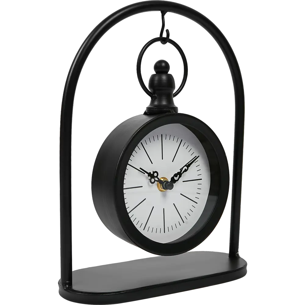 Часы настольные Dream River Маятник на подставке ZS221-0765 круглые МДФ цвет черный бесшумные ø20.3 Осень STLM-2111433 - Вид №3