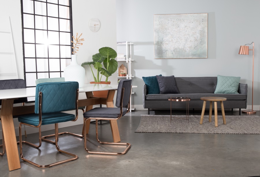 Стул Diamond красный Zuiver 1100270 - Вид №5