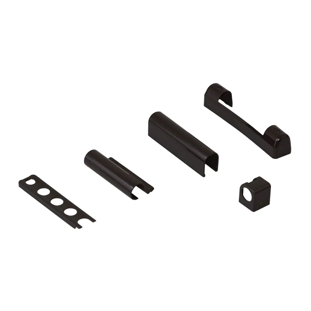 Комплект накладок на оконные петли ПВХ коричневый Santreyd STLM-2195118 - Вид №1