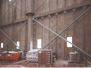 Система диагональных скоб