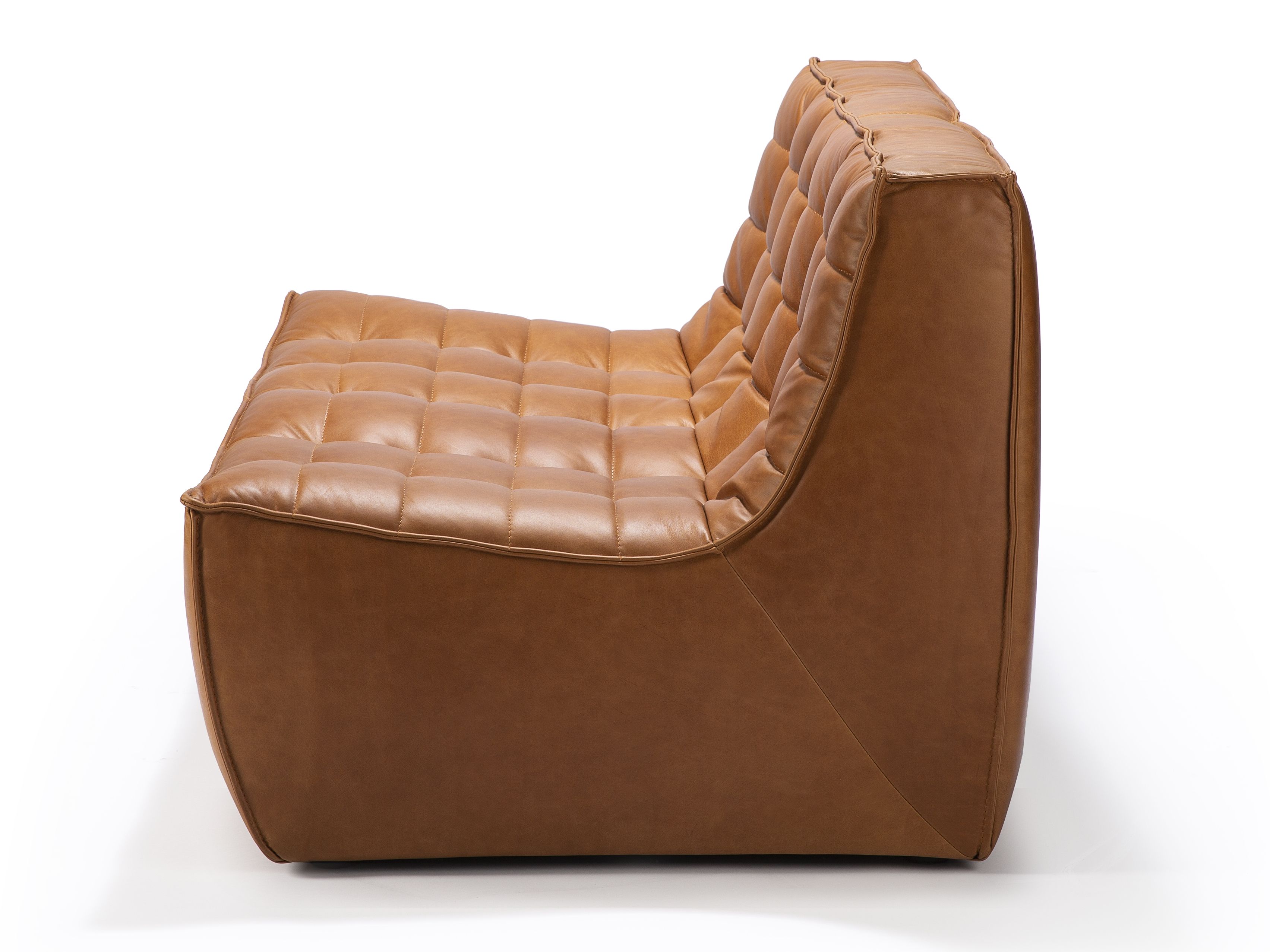 2-местный кожаный диван Ethnicraft N701 ARCH-00039600 - Вид №1