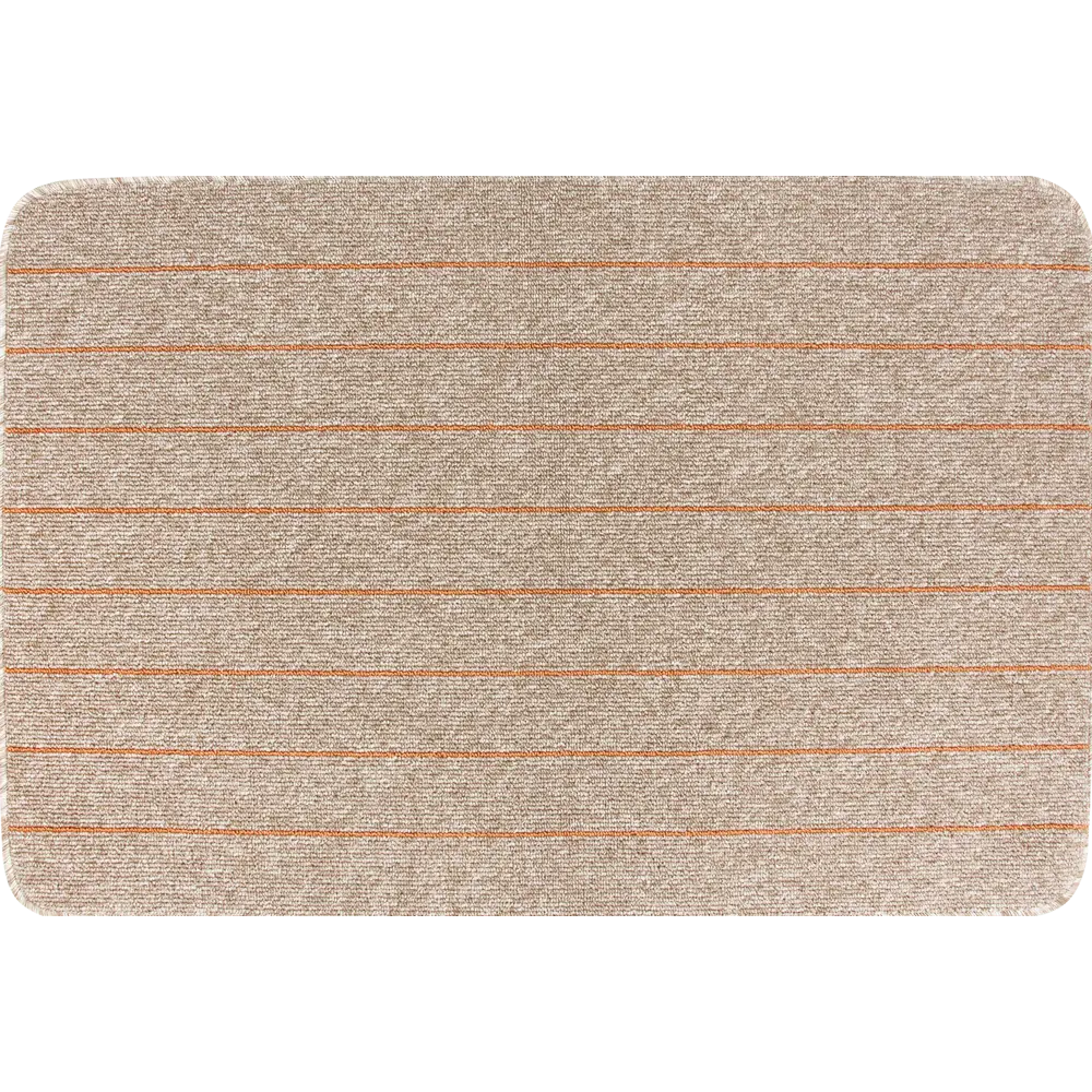 Коврик Como 80x120 см полипропилен цвет мокко/глина 82207831 STLM-2038794 Santreyd 