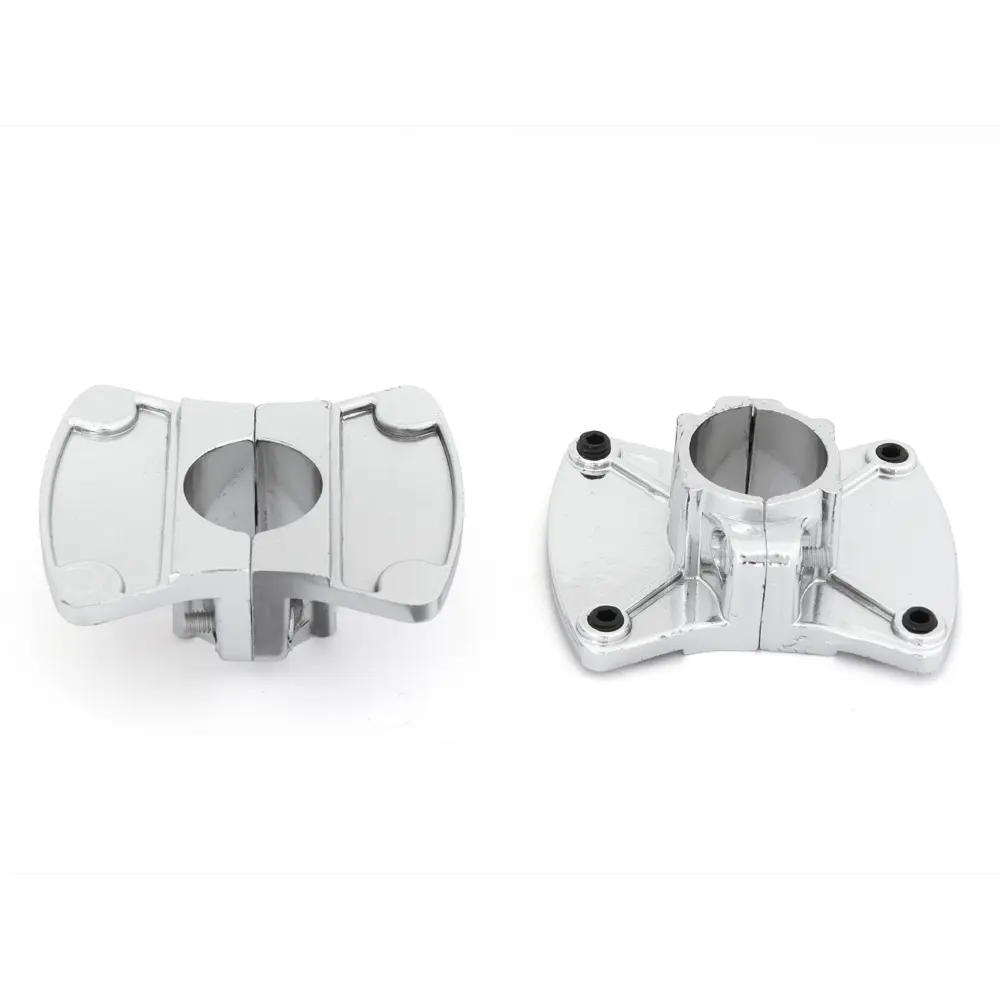 Держатель панели ⌀25 горизонтальный двусторонний хром Santreyd STLM-2108266 - Вид №1