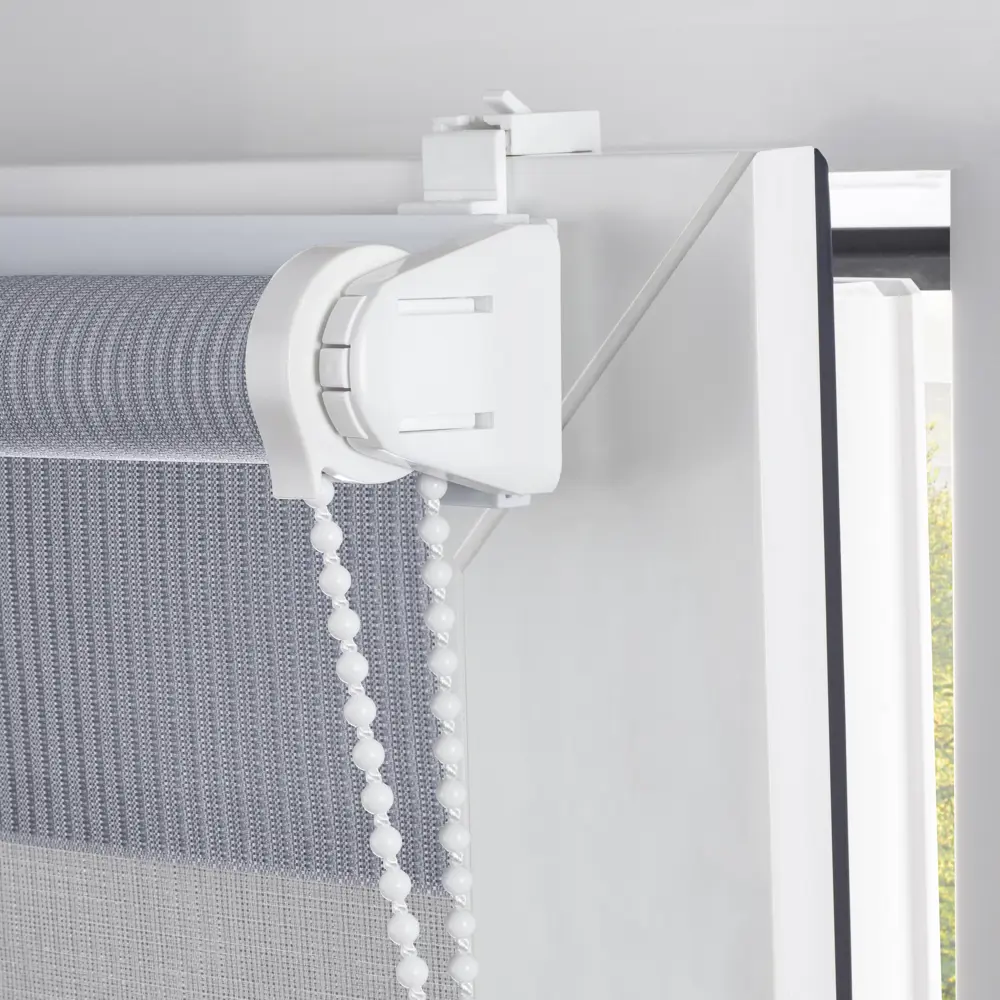 Рулонная штора день-ночь MIAMOZA Петер 60x160 см серая в полоску 89411350 STLM-1574247 - Вид №3