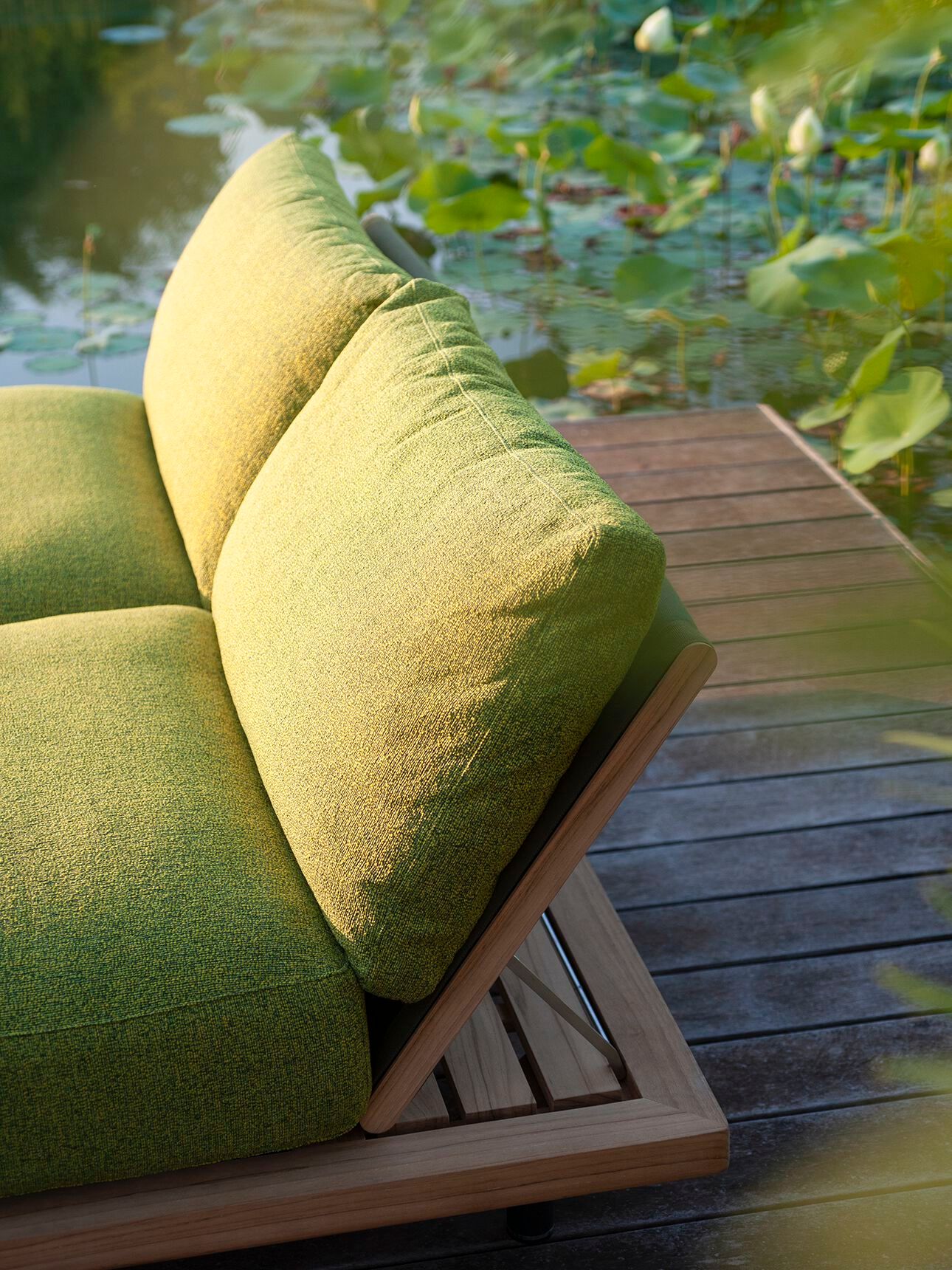 2-местный садовый диван Batyline® с полуостровом RODA Philia ARCH-00150394 - Вид №2