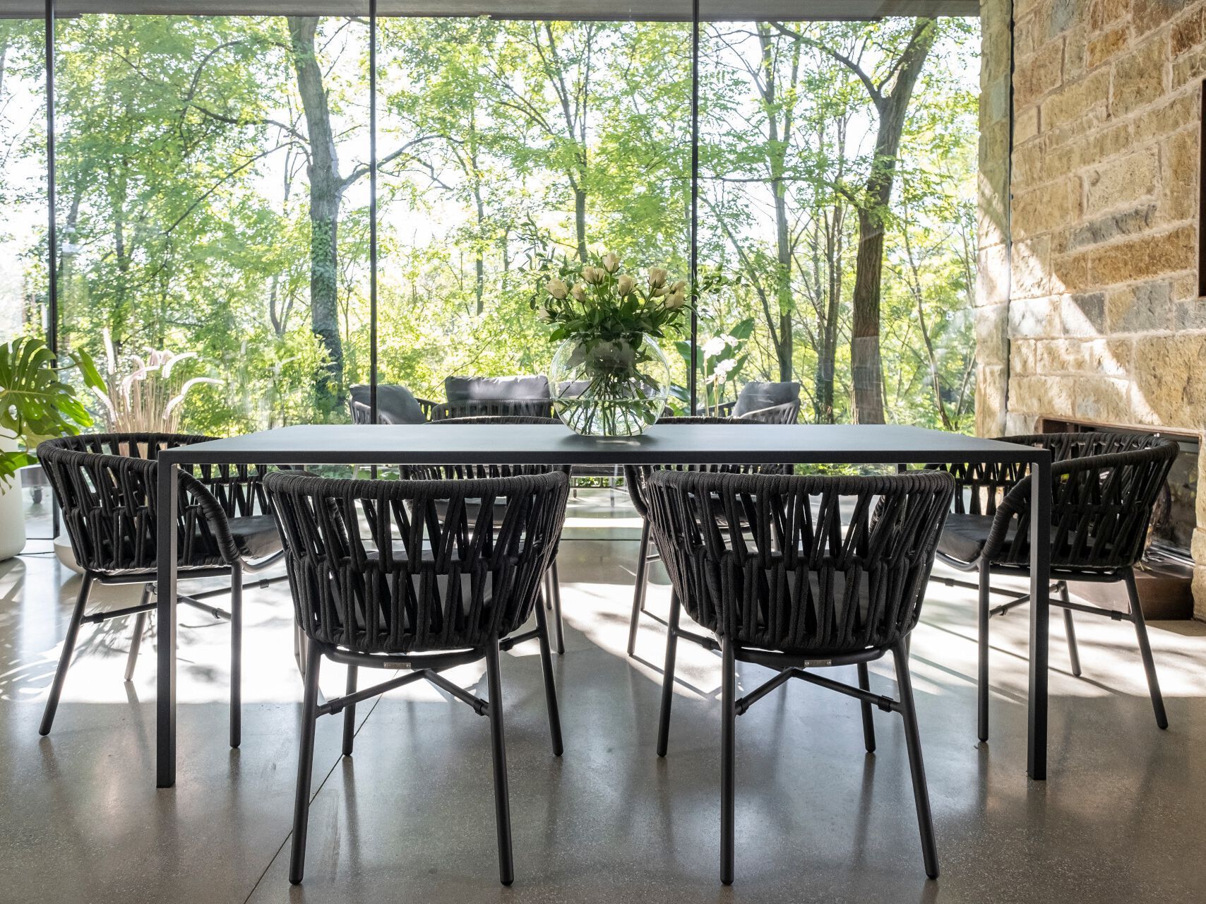 Прямоугольный садовый стол DRIGANI плоская поверхность ARCH-00025680