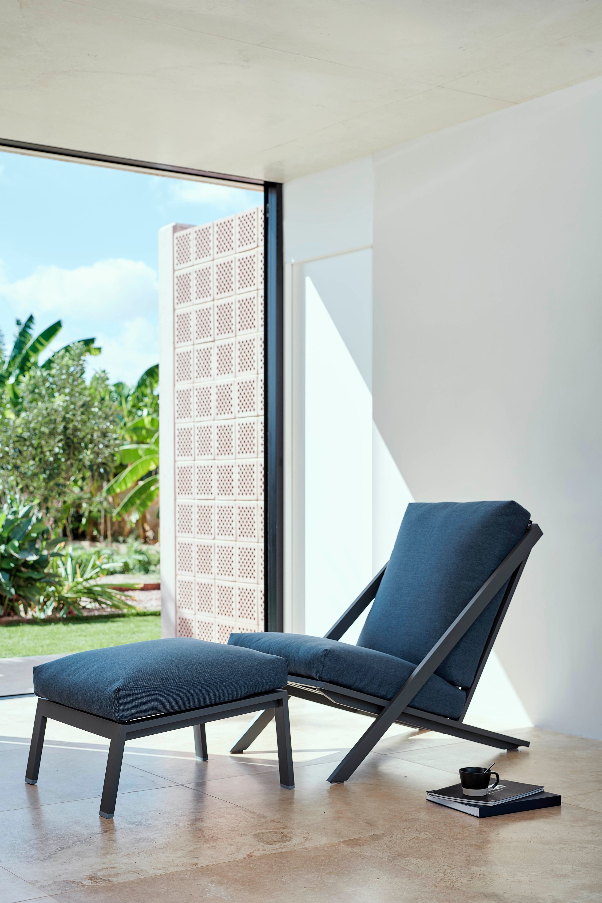 Прямоугольный пуф из ткани GANDIABLASCO Timeless ARCH-00093750 - Вид №5