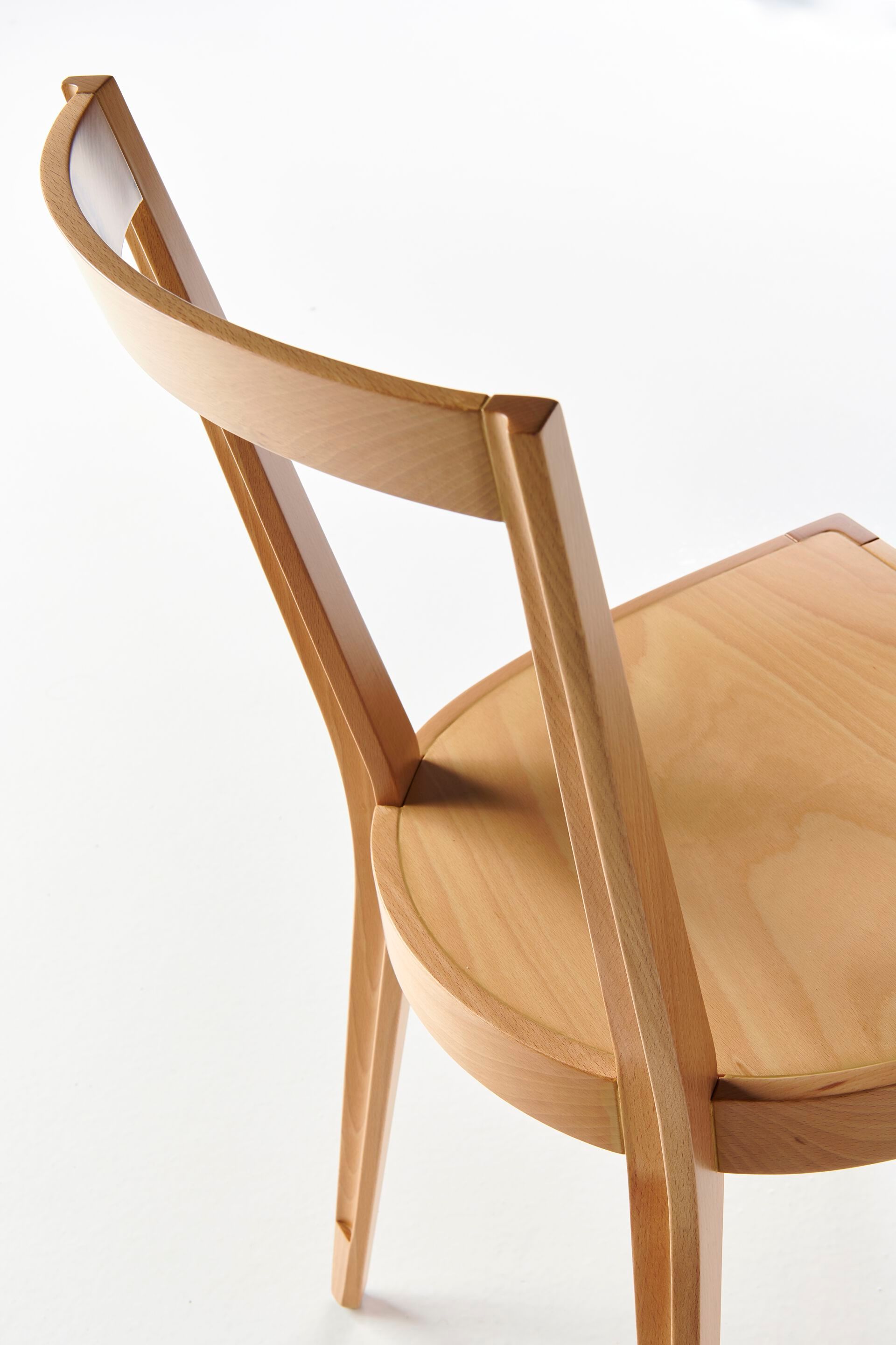 Стул из бука с открытой спинкой BBB PONTI 940 ARCH-00009214 - Вид №6
