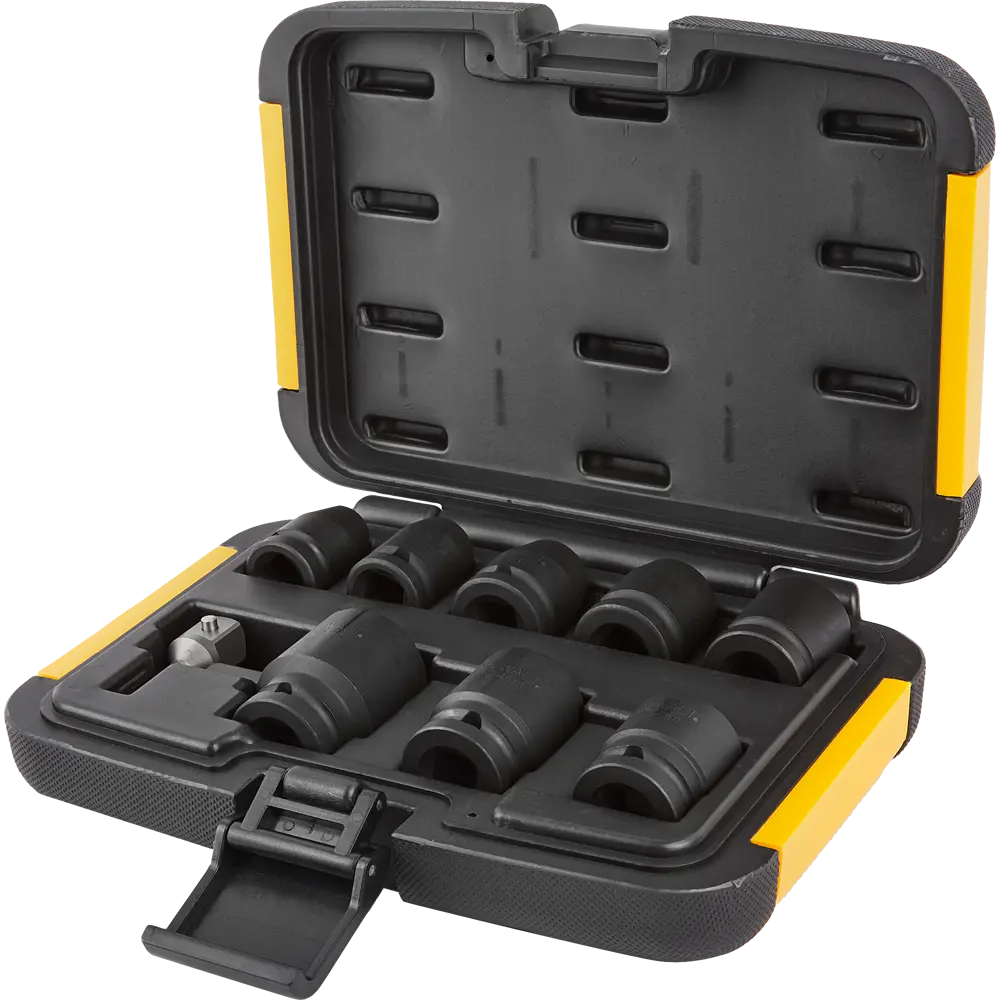 Набор торцевых головок ударных Dewalt DEWDT7507QZ 1/2 дюйма, 9 шт STLM-2114160