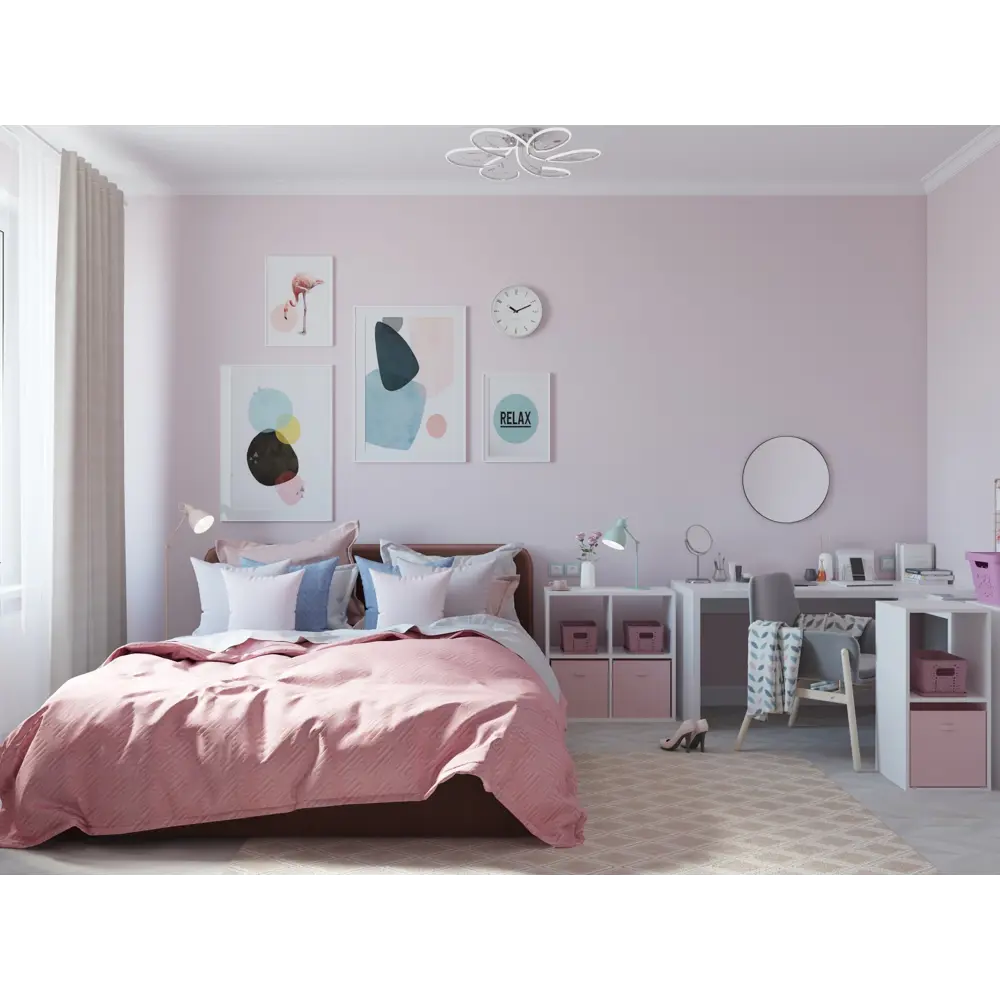 Стеллаж KONSENSA Руан 2 секции 36x70x31.7 см ЛДСП цвет белый STLM-2035003 - Вид №13