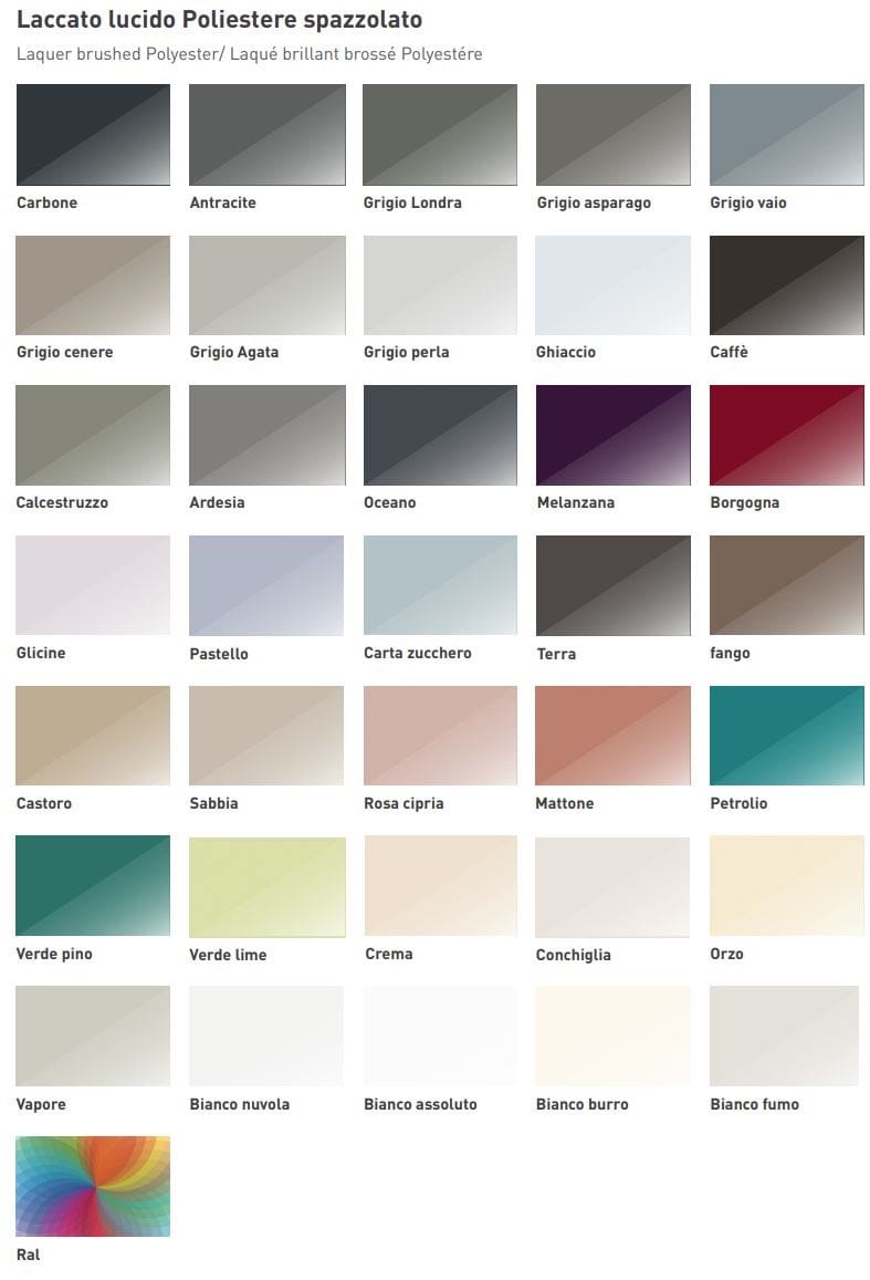 Встроенная кухня в HPL с островом Floritelli Cucine Prima ARCH-00112292 - Вид №7