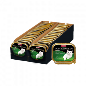 Т0055671*32 Корм для кошек Vom Feinsten Adult индейка, кролик конс. 100г (упаковка - 32 шт) Animonda