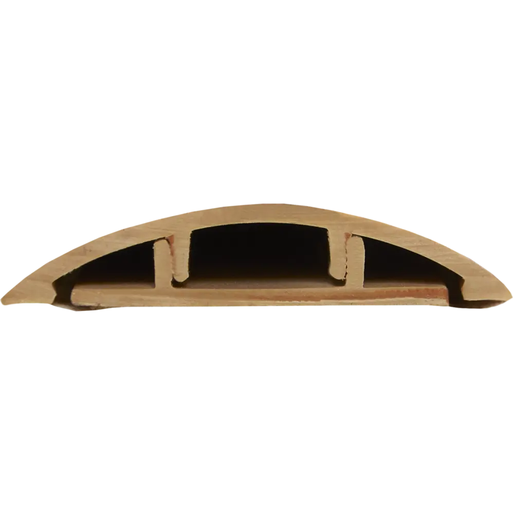 Порог одноуровневый (стык) самоклеящийся 40х900 мм цвет орех TPlast STLM-2197563 - Вид №2