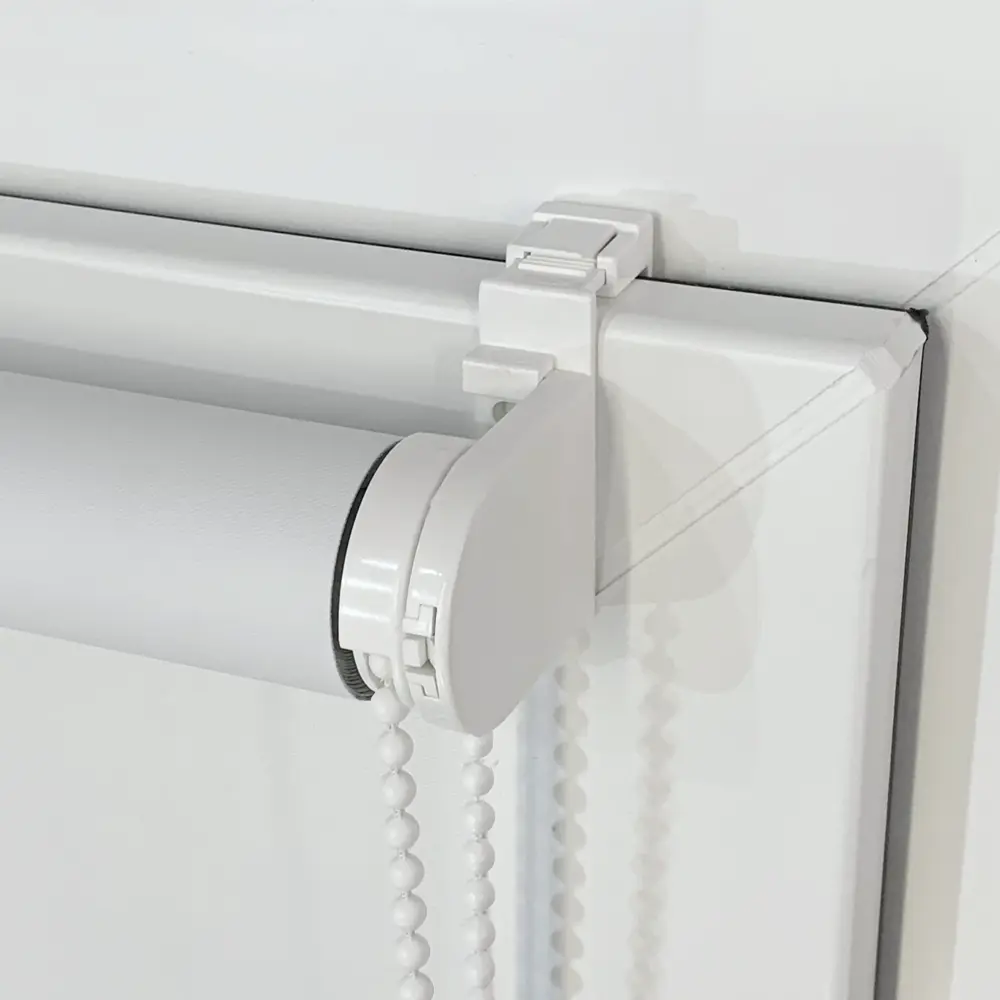 Штора рулонная блэкаут Inspire Santos 100x250 см белая White 0 STLM-2056636 - Вид №1