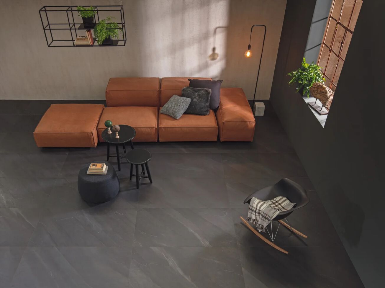 Пол / напольное покрытие из керамогранита с мраморным эффектом Leonardo 65° PARALLELO ARCH-00112688 - Вид №1