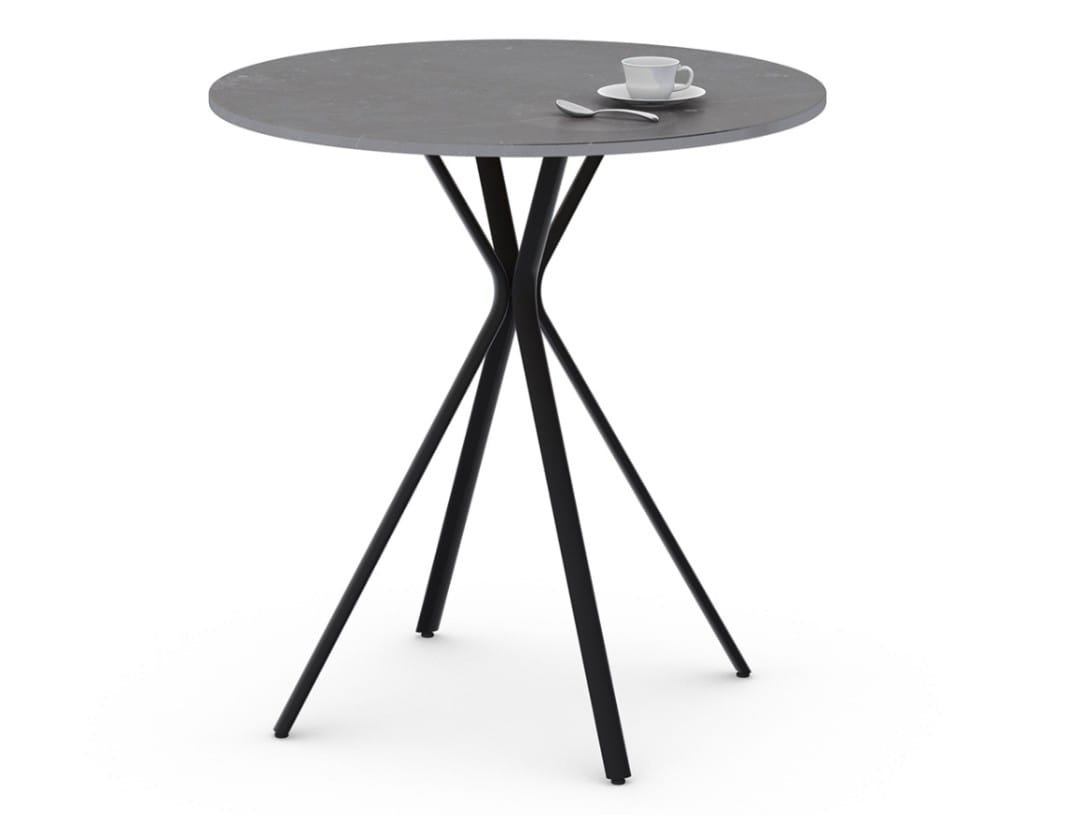 Круглый стол из железа со спицами Vela Arredamenti ARCH-00002894