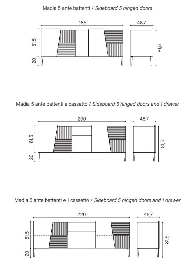 Деревянный шкаф с распашными дверями Devina Nais Ноль.16 ARCH-00135278 - Вид №11