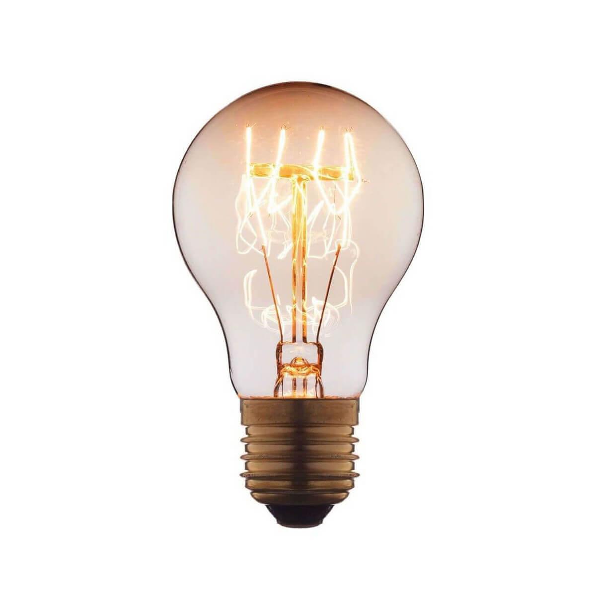 7560-T Лампа накаливания E27 60W прозрачная Loft IT Edison Bulb