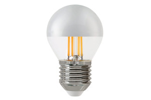 16306869 Светодиодная лампа LED FILAMENT P45 4W 400Lm Е27 4500K silver TH-B2376 Thomson