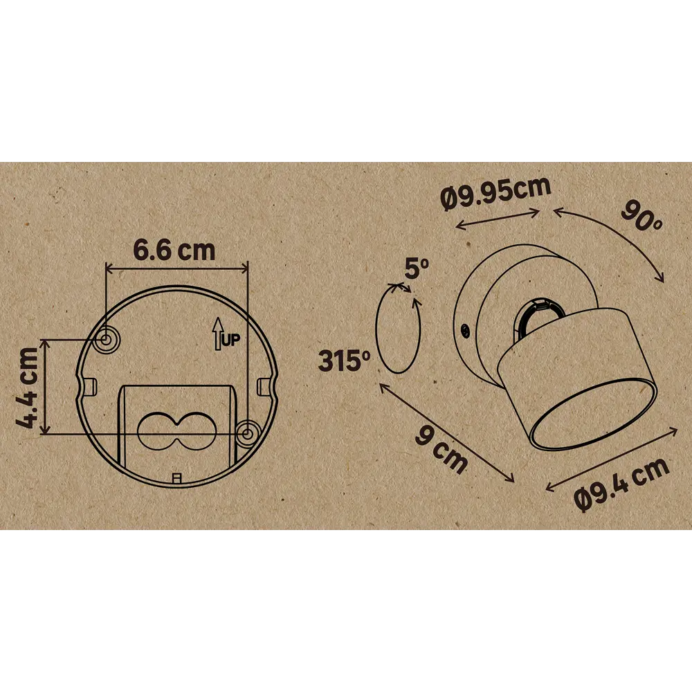 Inspire Ortega — накладной светильник для интерьера и экстерьера 84693003 STLM-0905787 - Вид №7