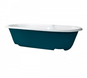 Gentry Home Bexley Cast iron bathtubs with feet Ral 5009 GH103153