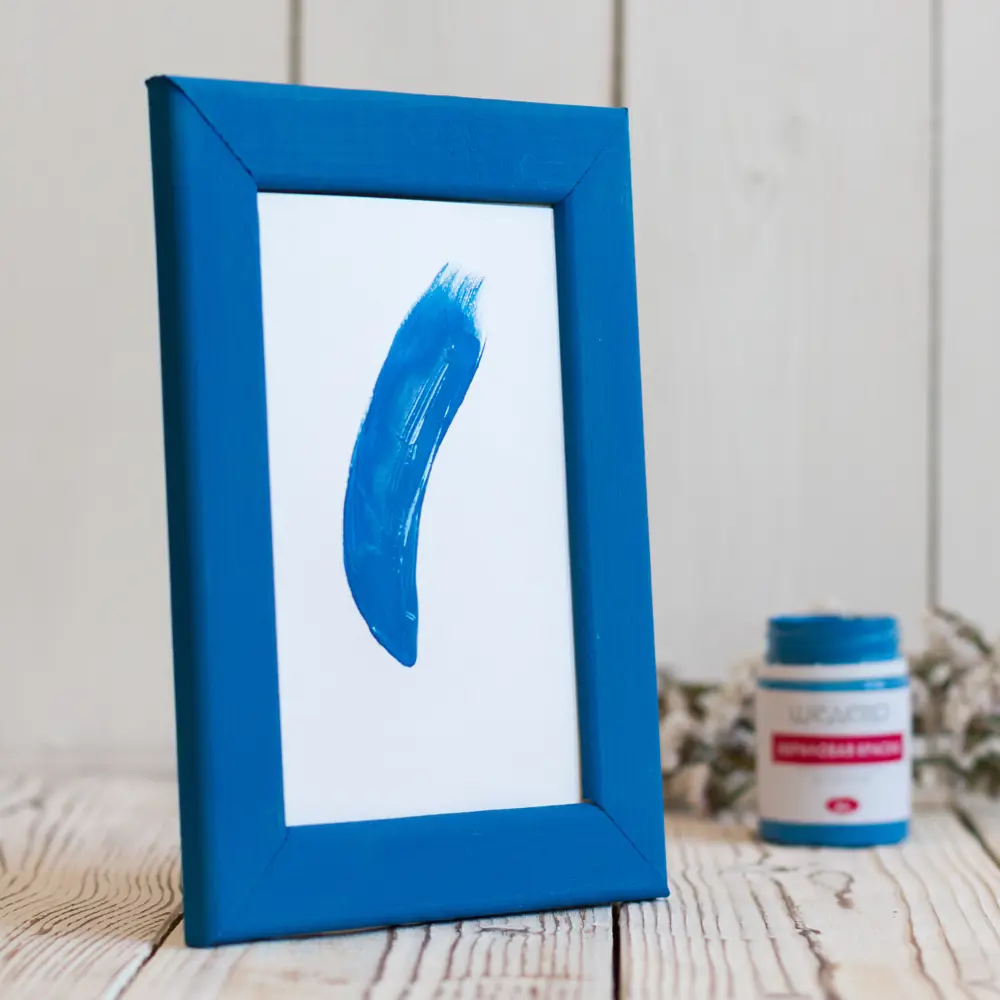 Краска акриловая Шедевр глянцевая цвет синий 60 г STLM-2185171 - Вид №6