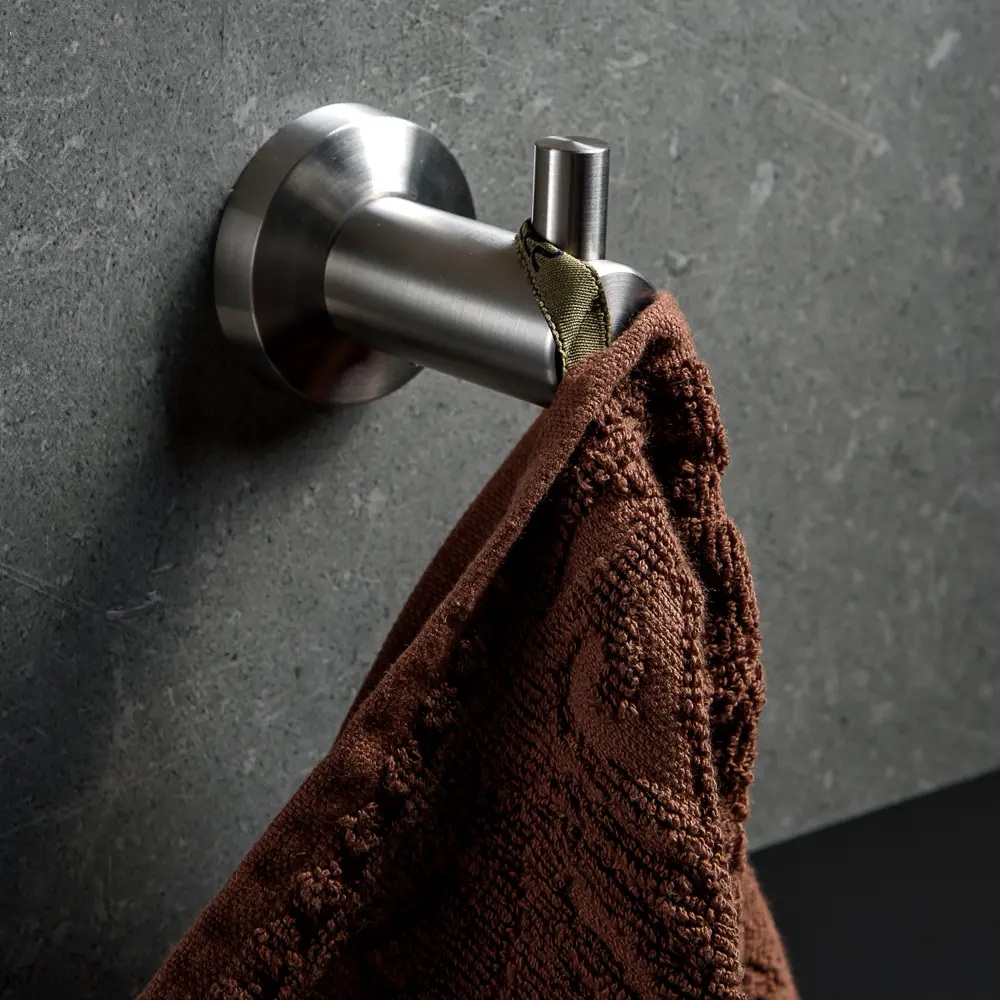 Крючок одинарный Force цвет хром WESS STLM-2093814 - Вид №1