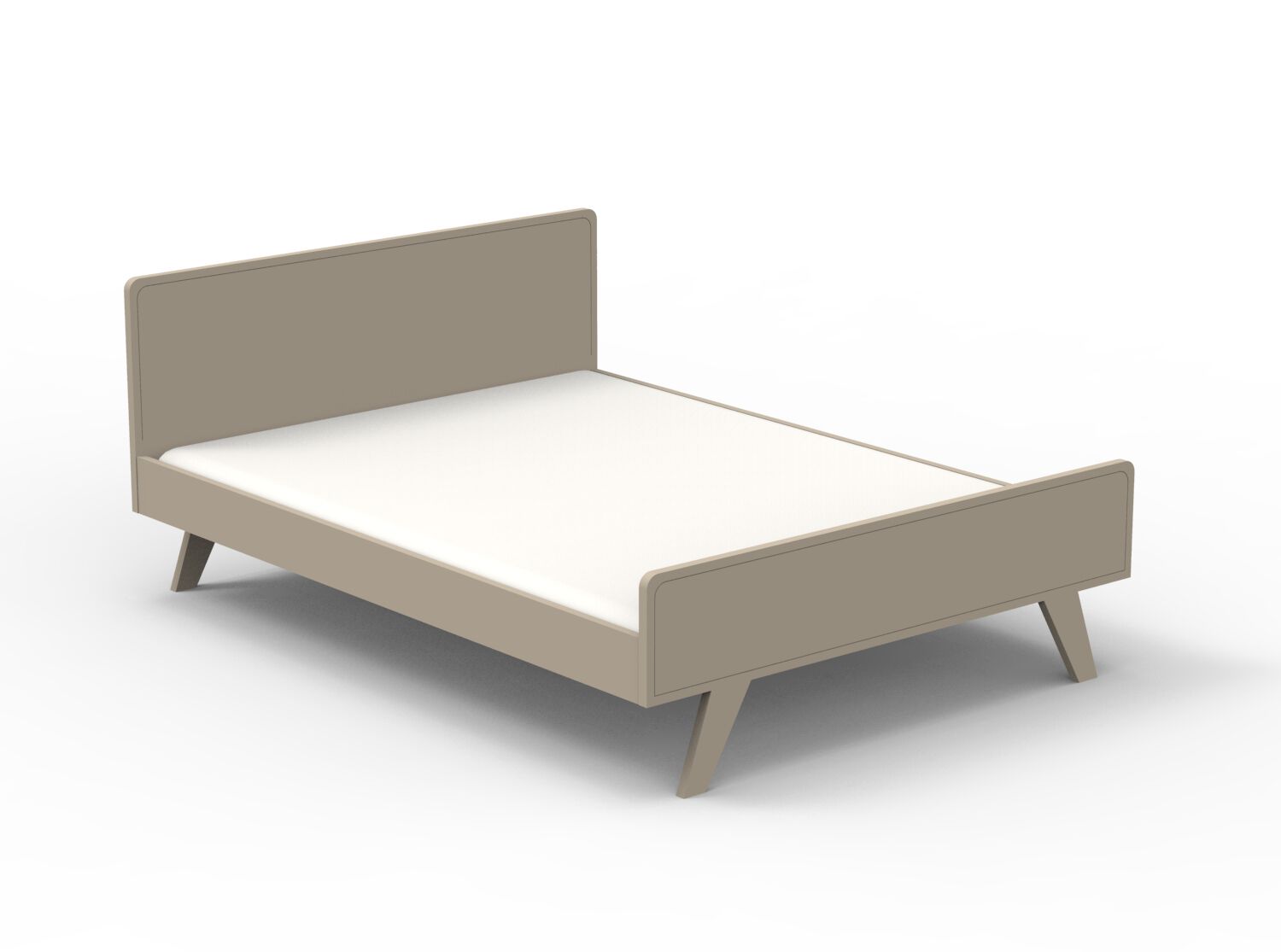 Односпальная кровать из МДФ Mathy by Bols MADAVIN ARCH-00012364 - Вид №24